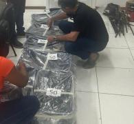 A Operação Silêncio das Armas prevê eliminação de mais de 30 toneladas de armamentos durante as próximas fases