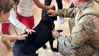 Visita da Core encanta crianças em creche de Acupe de Brotas