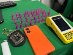 A equipe realizava rondas no circuito do São João quando flagrou o suspeito