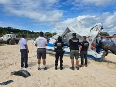 A investigação da Polícia Civil concluiu que ausência de luzes de navegação e excesso de velocidade causaram o acidente