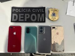 Aparelhos foram localizados por equipes da 18ª DT; um já foi devolvido à proprietária