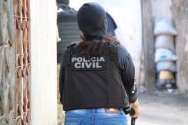 O suspeito foi capturado em via pública no município de  Lauro de Freitas