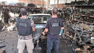 Operação Suburbana Blindada desarticula desmanche de veículos no Lobato