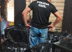 A ação apreendeu cerca de R$ 200 mil em roupas e produtos com indícios de falsificação