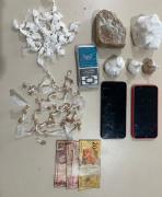 O suspeito é investigado por integrar uma organização criminosa responsável pelo tráfico de drogas na cidade