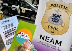 Atividades educativas e preventivas, como a distribuição de materiais informativos em pontos estratégicos da cidade, também foram realizadas