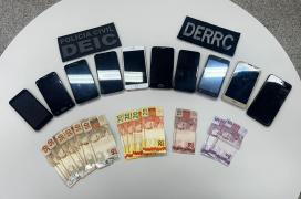 Quatro homens foram presos na Praça da Mãozinha, no bairro do Comércio