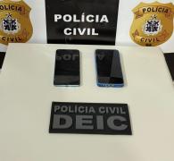 Outro suspeito foi autuado por receptação dos produtos, levados de canteiro de obras