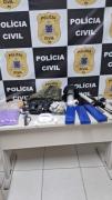 Ação localizou drogas, câmeras, drone e material para embalo de entorpecentes