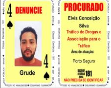 Quatro de Espadas do Baralho do Crime da Secretaria da Segurança Pública teve o mandado cumprido em uma ação integrada com policiais civis de São Paulo