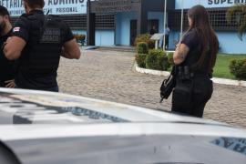 Policiais do Draco cumpriram a medida judicial de Adilson Souza Lima, o “Roceirinho”, no Conjunto Penal de Lauro de Freitas