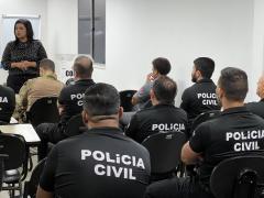 Capacitação reúne policiais civis e penais em treinamento intensivo com foco em investigações e operações de alta complexidade