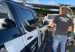 O investigado teve mandado de prisão preventiva cumprido nesta quarta-feira (9), por crime ocorrido em 2023