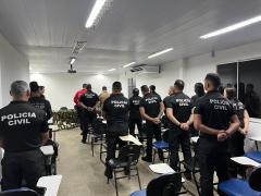 Capacitação reúne policiais civis e penais em treinamento intensivo com foco em investigações e operações de alta complexidade