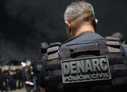 Mandado de prisão preventiva foi cumprido pelo Denarc após levantamento de inteligência