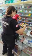 Operação Pharmaco apreende quase 49 mil unidades de remédios irregulares