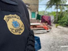 O carro também apresentava adulteração de sinais identificadores