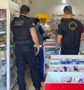 Operação Pharmaco apreende quase 49 mil unidades de remédios irregulares