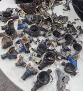 A prisão em flagrante de um homem que furtava fios levou as equipes da 1ªDT / Barris e DRFR a um ferro-velho clandestino