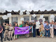 Delegada era referência no combate a violência doméstica. Tributo faz parte das ações da Campanha “Nenhuma a Menos” 