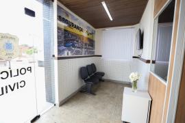 A inauguração da unidade da Polícia Civil aconteceu na manhã desta quinta-feira (14).