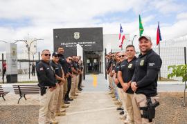 A inauguração da unidade da Polícia Civil aconteceu na manhã desta quinta-feira (14).