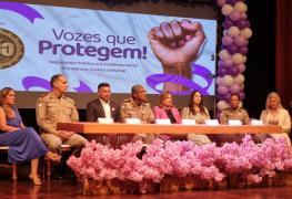 O evento reuniu autoridades do sistema de Justiça e da segurança pública para fortalecer a rede de proteção às mulheres