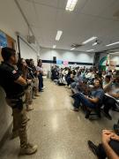 A Iniciativa integra o Dia D da Operação Shamar e a campanha Agosto Lilás