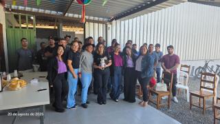 A ação educativa levou informações sobre a Lei Maria da Penha e reforçou a importância da denúncia e da prevenção à violência contra a mulher