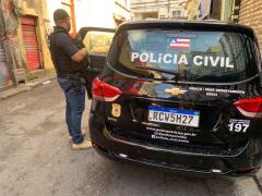  Ação foi realizada no bairro Jardim das Margaridas contra um Polícial Militar