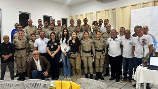 Atividade reuniu cerca de 100 participantes, entre sociedade civil e forças de segurança