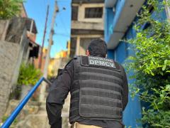 A ação localizou o suspeito no Centro de Salvador um dia após o registro da ocorrência