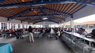 Ação da Deam integra a Operação Shamar e reforça o Agosto Lilás com palestras educativas na rede municipal.