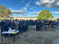 A capacitação reuniu servidores da Polícia Civil, PRF, PM e Guardas Municipais para padronizar procedimentos e ampliar a detecção de crimes relacionados a veículos