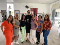 A Campanha reforça direitos da pessoa idosa e combate à violência contra a mulher