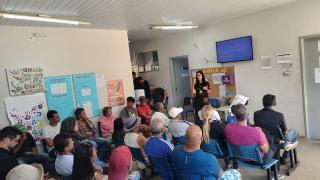 Atividades reforçam a importância da denúncia e divulgam a rede de proteção às mulheres