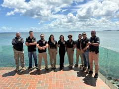 A formação reuniu integrantes das forças de segurança que atuarão como multiplicadores do conhecimento