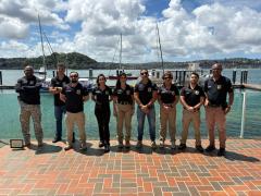 A formação reuniu integrantes das forças de segurança que atuarão como multiplicadores do conhecimento