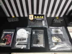 Ação resultou na captura de suspeito e apreensão de arma, munições e veículo roubado