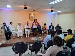 A ação reuniu lideranças de diferentes vertentes religiosas