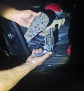 A ação resultou na prisão preventiva e em flagrante, com apreensão de arma de fogo
