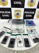 Cerca de 25 mil dólares foram apreendidos durante a ação