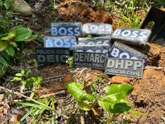 A apreensão gerou um prejuízo estimado em R$ 300 mil ao tráfico de drogas