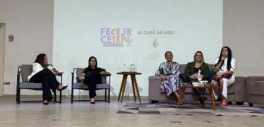 Durante o evento, a delegada explicou como a Polícia Civil atua no combate a esses crimes e ressaltou a importância da prevenção