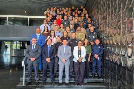 O encontro tem como objetivo qualificar profissionais de segurança pública em temas essenciais relacionados ao uso diferenciado da força