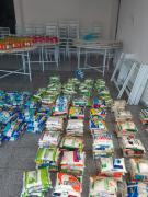 Os alimentos arrecadados serão integralmente destinados a instituições de caridade, incluindo abrigos de idosos, orfanatos e ONGs localizadas na Cidade Baixa