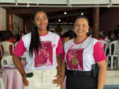 A palestra “A Mulher e o Espelho” abordou autoestima e autopercepção como instrumentos de proteção