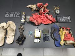 Ação conjunta resultou na localização de imóvel usado como base para o crime e na apreensão de objetos