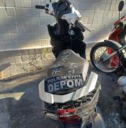 Os homens foram flagrados desmontando motocicletas e já eram investigados por tráfico, roubos e furtos