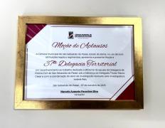 Unidade da Polícia Civil é reconhecida pela Câmara Municipal por avanços nas investigações e fortalecimento da segurança pública local